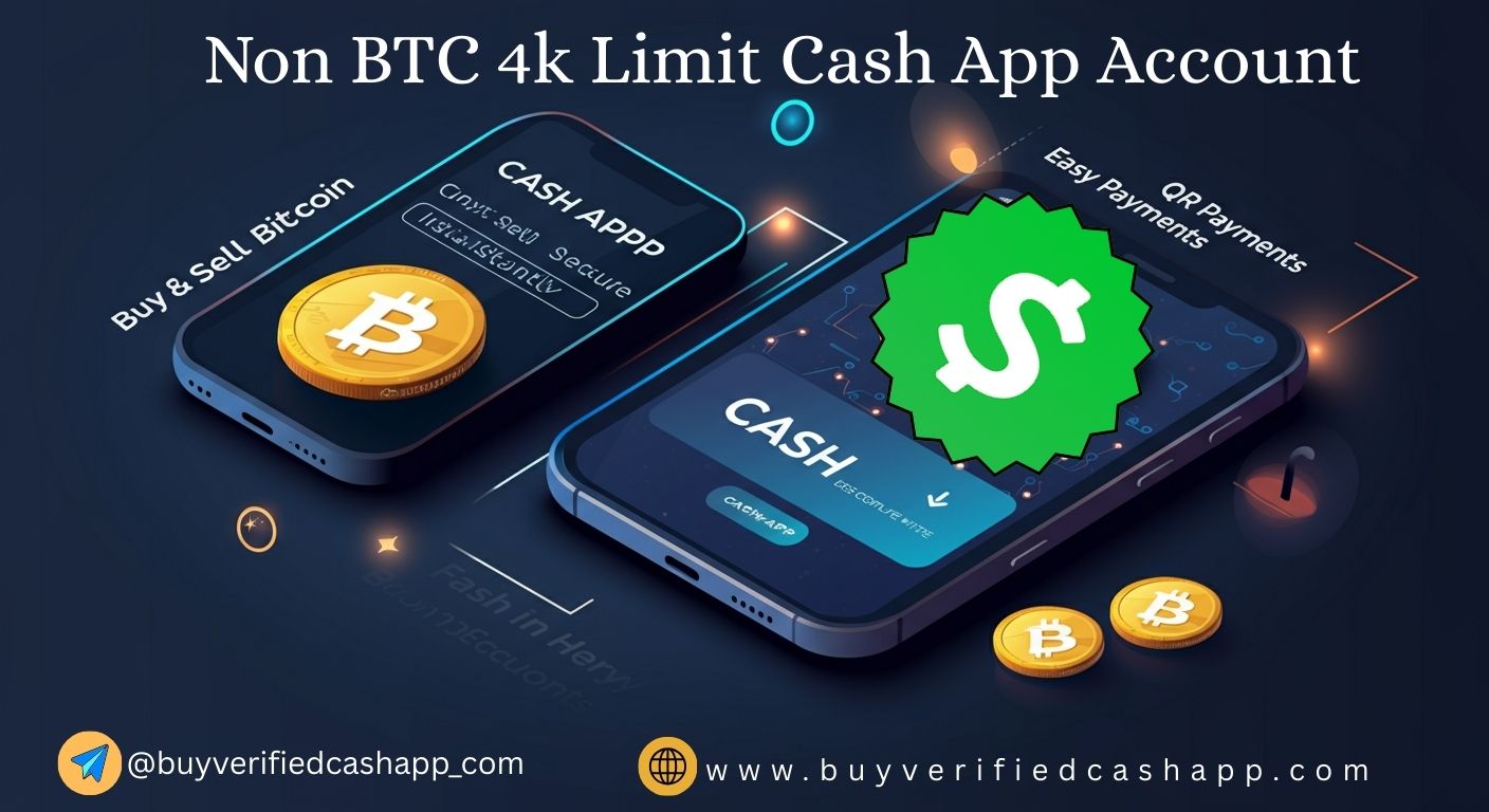 Non BTC 4k Limit Cash App Account
